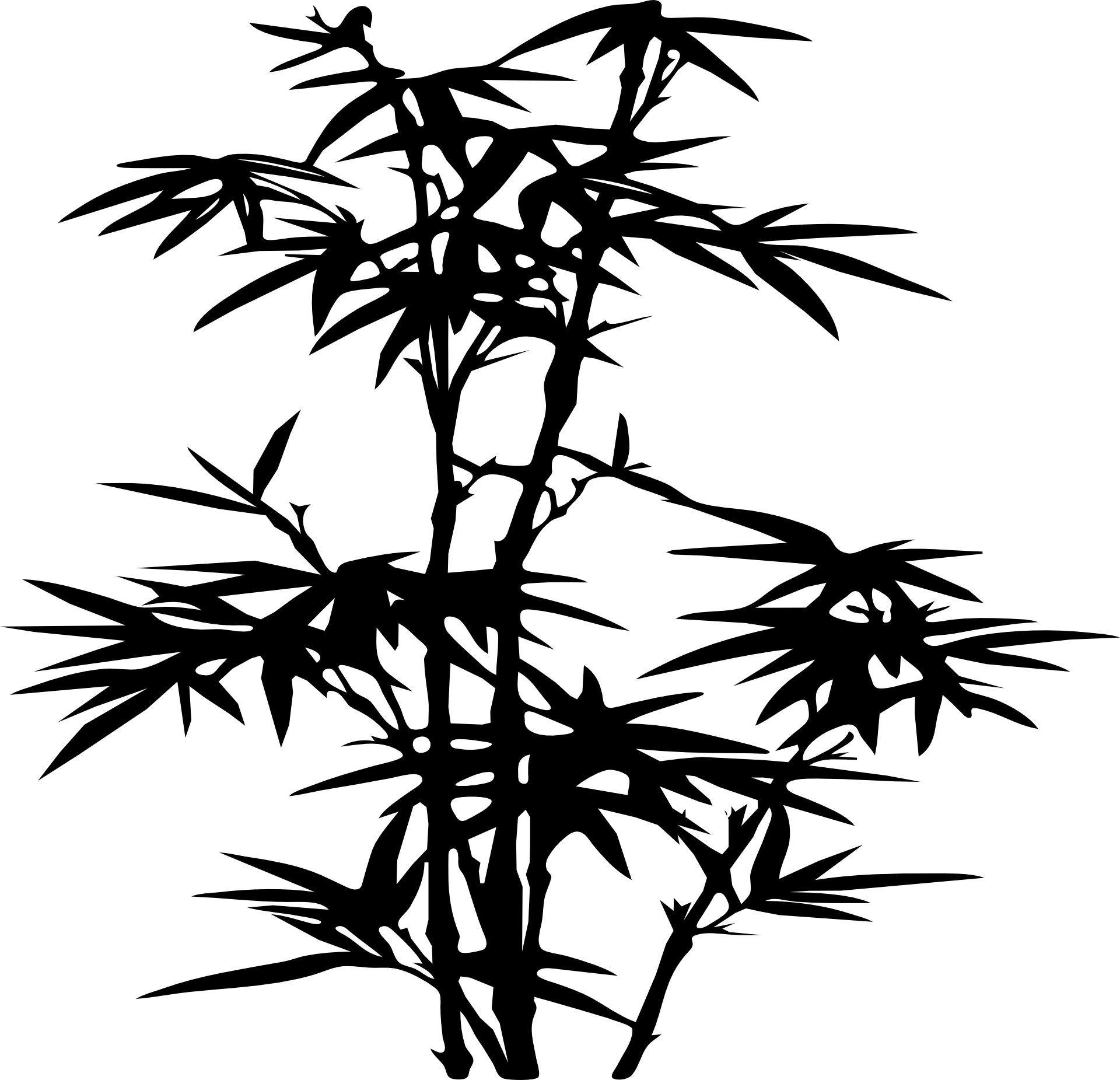 Bamboo Silhouette Vector Silhouettes Bamboo Tattoo, Art, Tree 1920x1851 Bamboo Silhouette Vector Silhouettes Bamboo Tattoo, Art, Tree