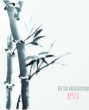 Bamboo Tree Drawing Free Vector Download 300x368 Bamboo Tree Drawing Free Vector Download