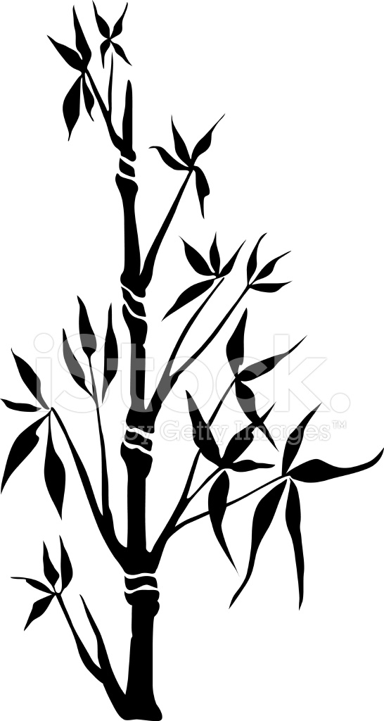 Bamboo Silhouette Vector At Vectorified.com 