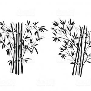 Photostock Vector Silhouette Bamboo And Sun Isolated On White 300x300 Photostock Vector Silhouette Bamboo And Sun Isolated On White