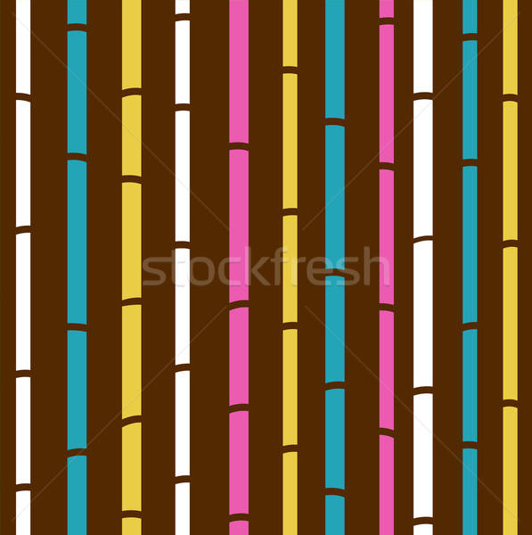 Retro Seamless Colorful Bamboo Pattern Or Texture Vector 597x600 Retro Seamless Colorful Bamboo Pattern Or Texture Vector