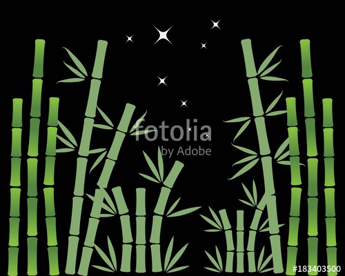 500x400 Bamboo Tree Vector Icon Template Stock Image And Royalty Free
