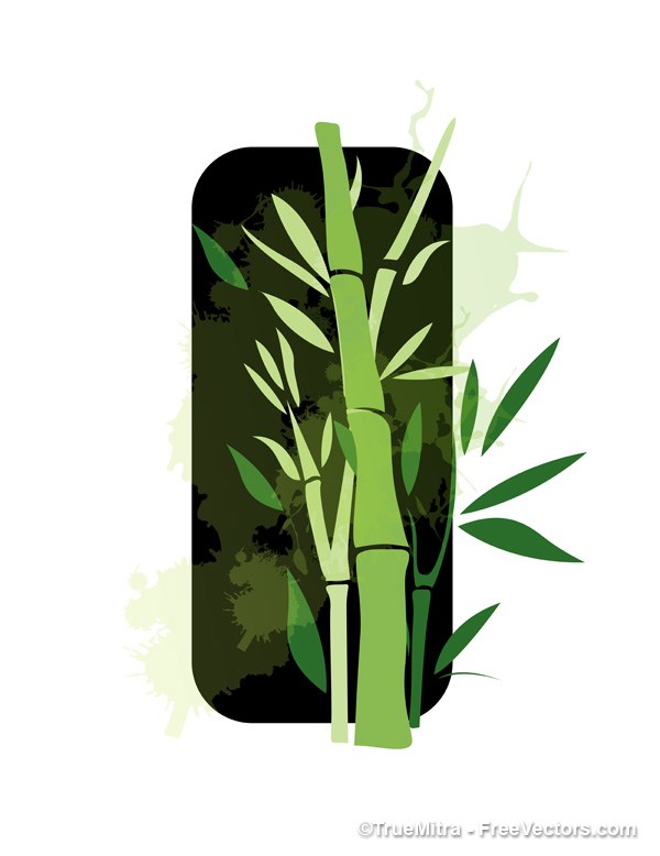 600x778 Download Free Bamboo Vector Vector Illustration