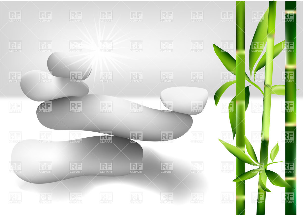 1200x853 Pyramid Of White Zen Stones And Bamboo Vector Image Of Backgrounds