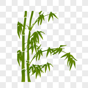 300x300 Fresh And Flat Bamboo Vector Material Png Image Picture Free