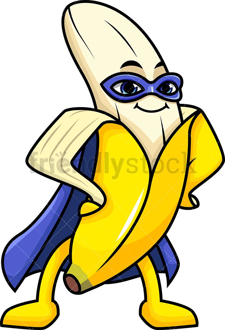 726x1064 Banana Superhero Ambalaj Cartoon Banana, Vegetable Cartoon, Banana