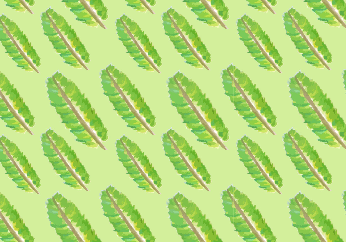 Banana Leaf Pattern Free Vector Art 1400x980 Banana Leaf Pattern Free Vector Art