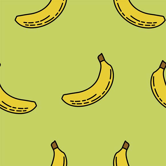Banana Pattern Vector
