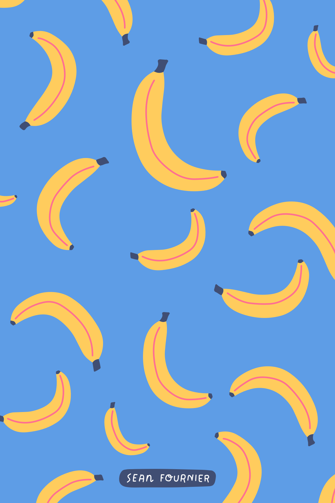 Vector Illustration Of Some Yellow Bananas 1080x1620 Vector Illustration Of Some Yellow Bananas