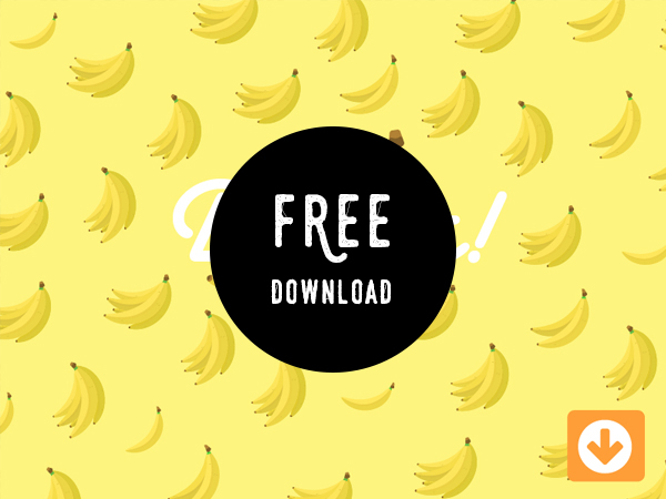 Banana Vector Pattern Free Download 600x450 Banana Vector Pattern Free Download