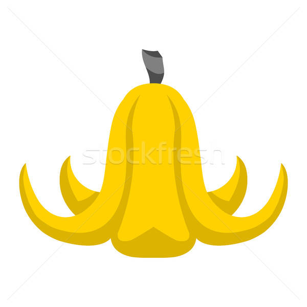 Banana Peel Vector Illustration Brian Goff 600x600 Banana Peel Vector Illustration Brian Goff