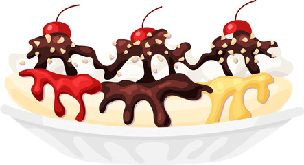 443x240 Banana Split Vector Photos, Royalty Free Images, Graphics, Vectors