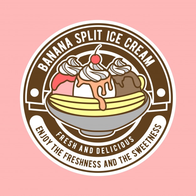 626x626 Banana Split Vectors, Photos And Free Download