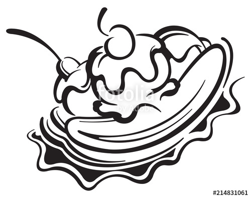 500x395 Banana Split Stock Image And Royalty Free Vector On Fotolia