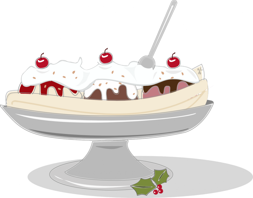 1024x801 Inkscape Christmas Banana Split Free Inkscape Svgs