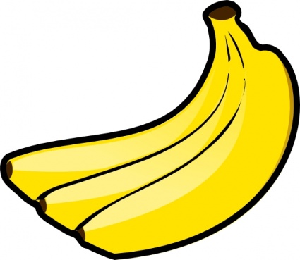 425x369 Free Download Of Banana Vector Graphics And Illustrations