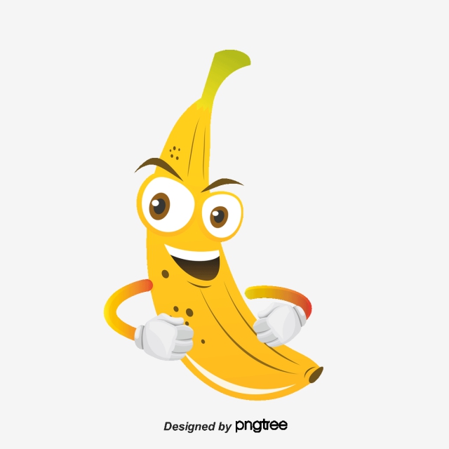 640x640 Banana Vector, Free Download Banana Leaves, Bananas, Banana Leaf