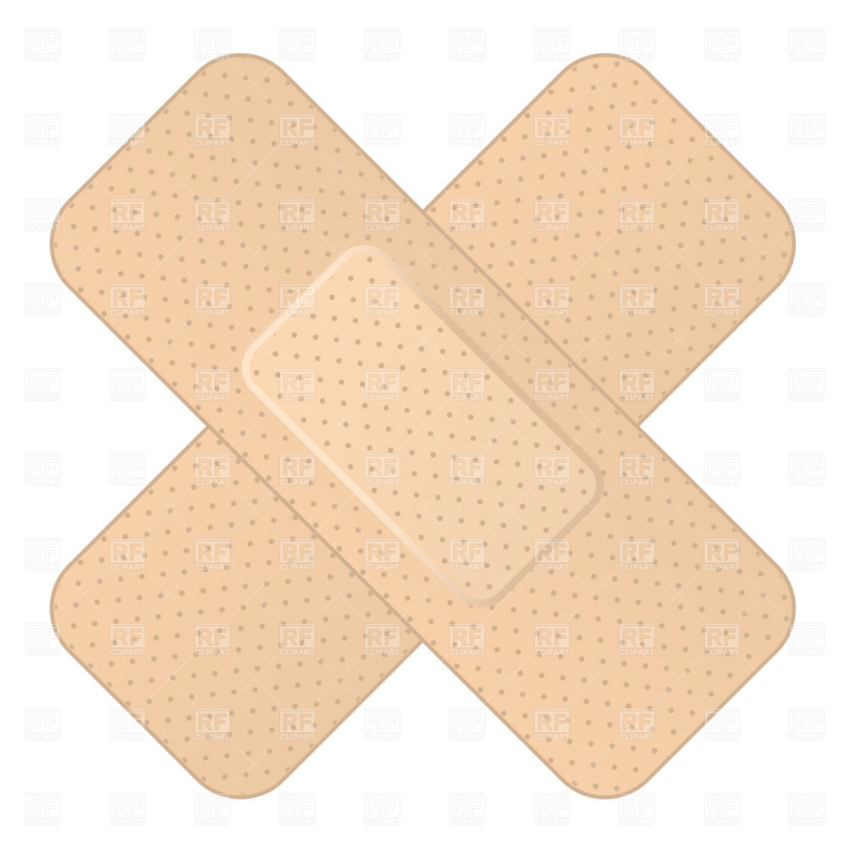 1200x1200 Crossed Bandage Vector Image Of Healthcare, Medical Prague