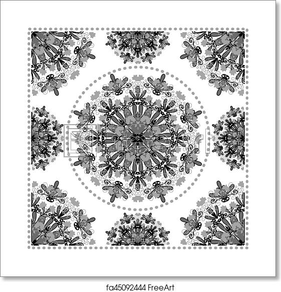 Free Art Print Of Black Bandana Print Black Bandana Print Vector 561x581 Free Art Print Of Black Bandana Print Black Bandana Print Vector