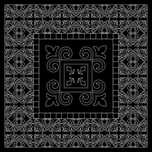 Black And White Bandana Pattern Design For Print Vector Sarahgardan 300x300 Black And White Bandana Pattern Design For Print Vector Sarahgardan
