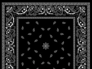 Black With White Bandana Patterns Design Vector Free Vectors 310x233 Black With White Bandana Patterns Design Vector Free Vectors