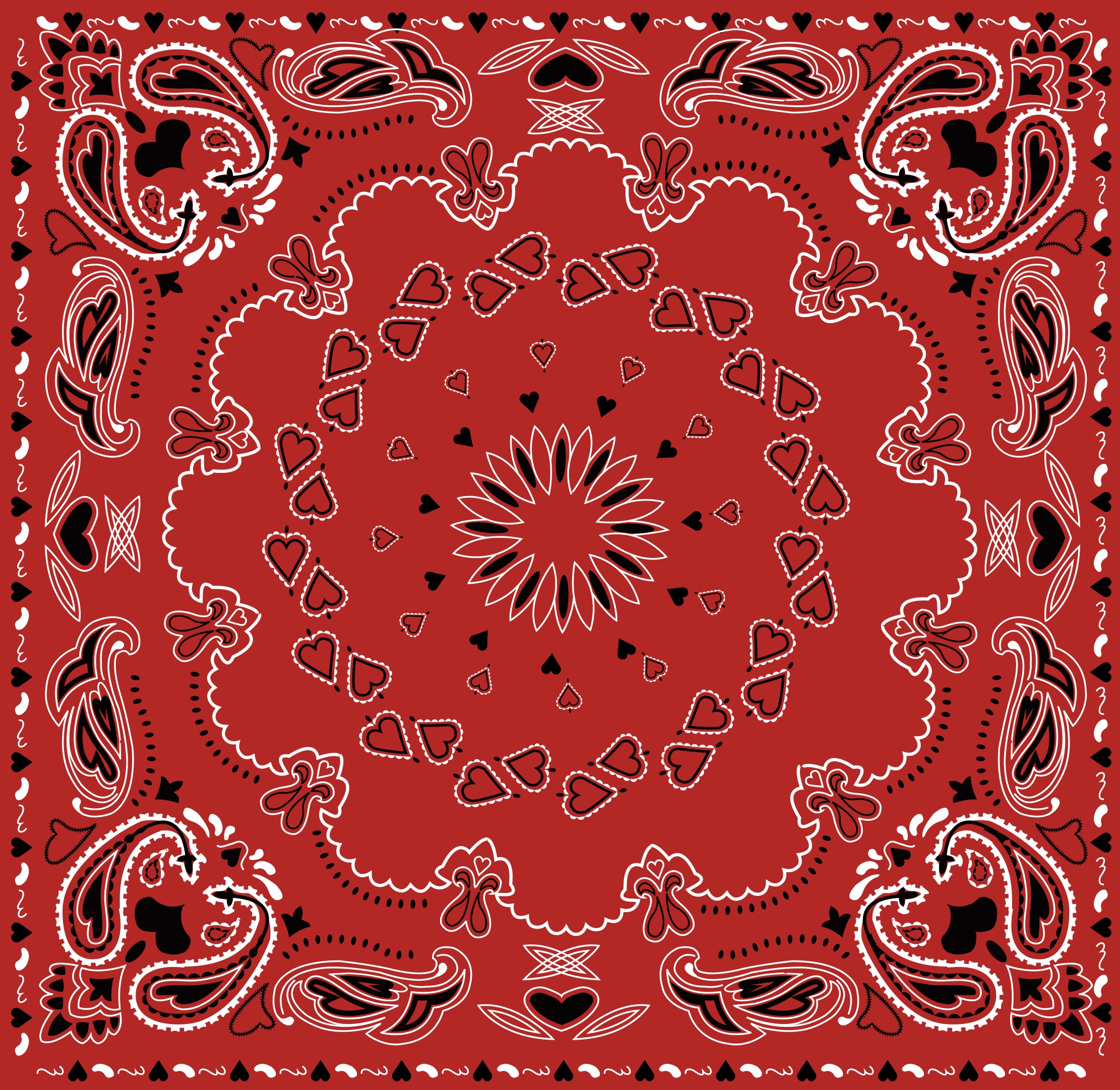 Bandana Vector Images 2222x2162 Bandana Vector Images
