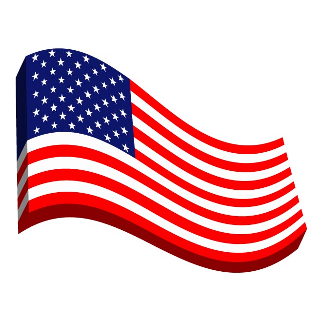 Bandera Usa Vector at Vectorified.com | Collection of Bandera Usa ...