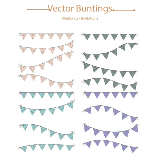 626x626 De Banderines De Colores Descargar Vectores Gratis