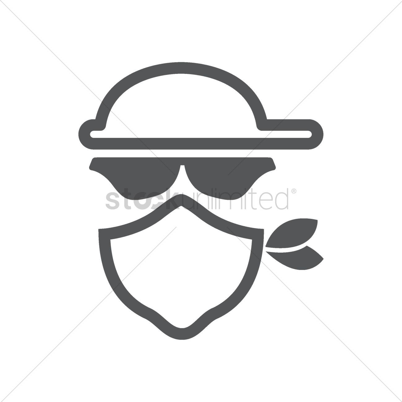 1300x1300 Bandit Vector Image