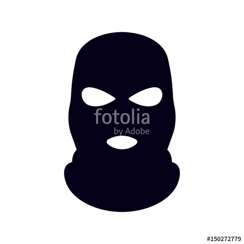 500x500 Bandit Mask Icon Stock Image And Royalty Free Vector