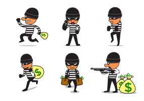 286x200 Bandit Free Vector Art