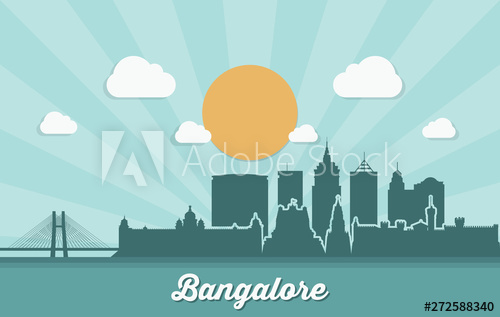 500x317 Bangalore Skyline