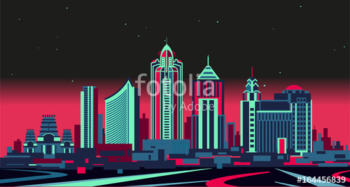 500x267 Bangalore Skyline Stock Image And Royalty Free Vector
