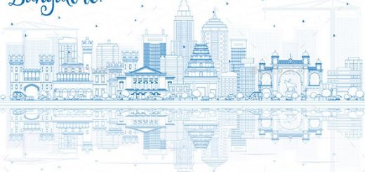 520x245 Bangalore Best Vector Download