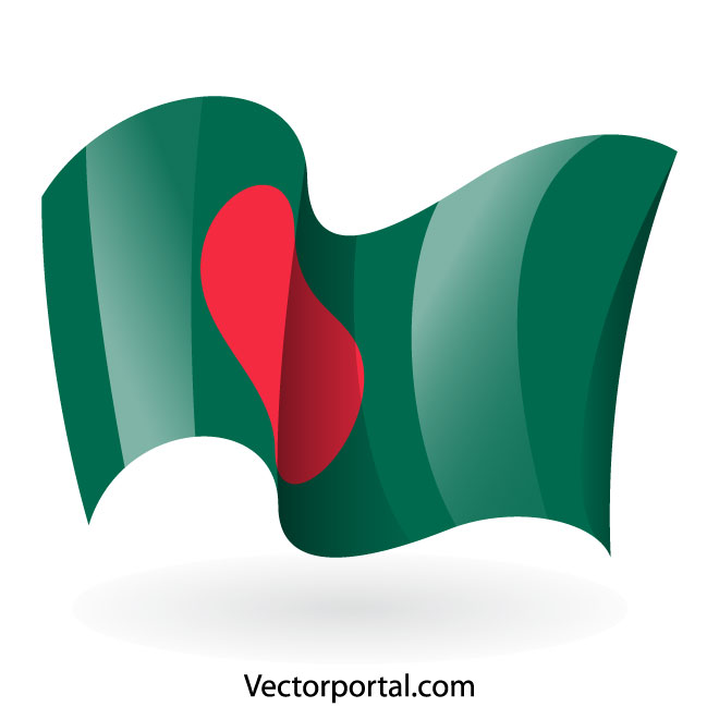 660x660 Bangladesh Flag Vector Image