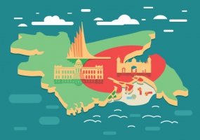 285x200 Bangladesh Map Free Vector Graphic Art Free Download