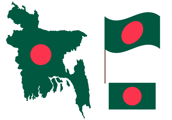 700x490 Free Bangladesh Map Vector