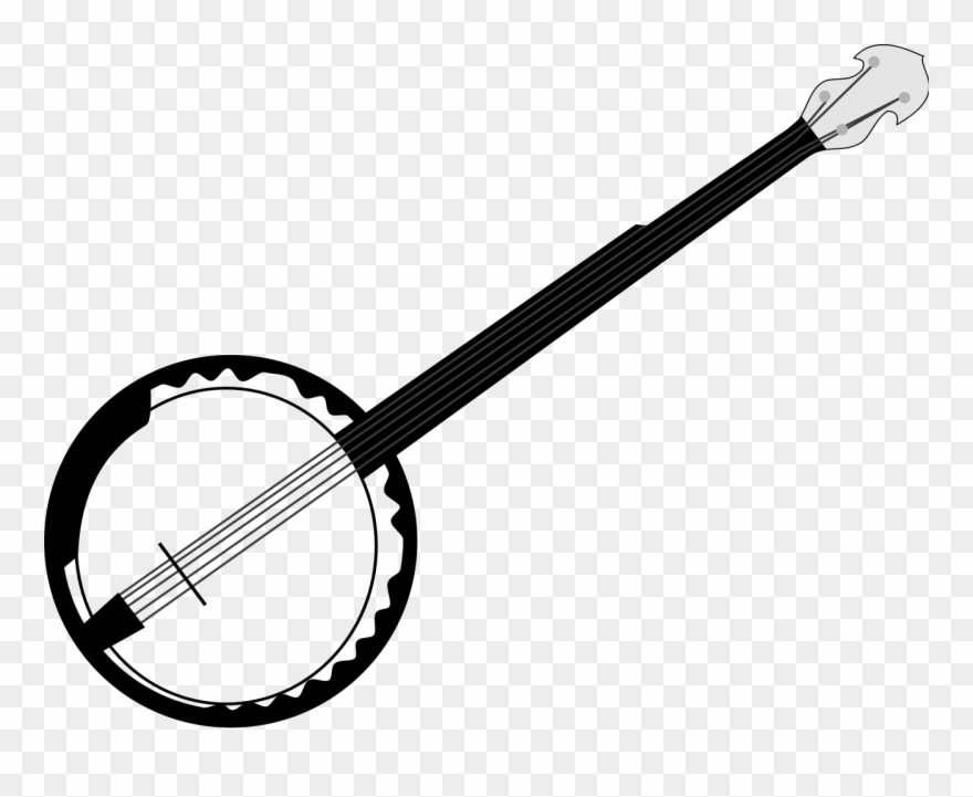 880x721 Stock Banjo Vector Folk