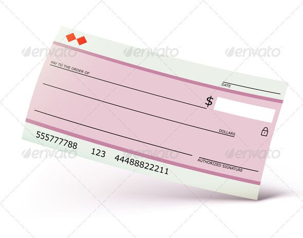 Bank Check Vector At Vectorified.com | Collection Of Bank Check Vector ...