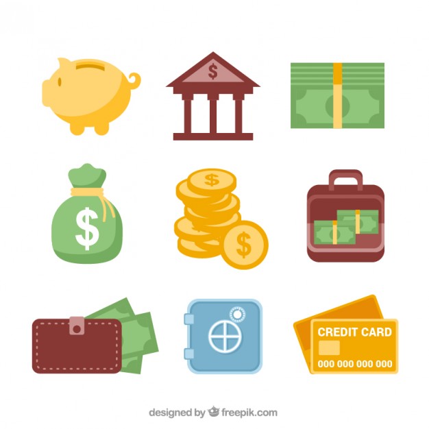 626x626 Banking Icons Vector Free Download