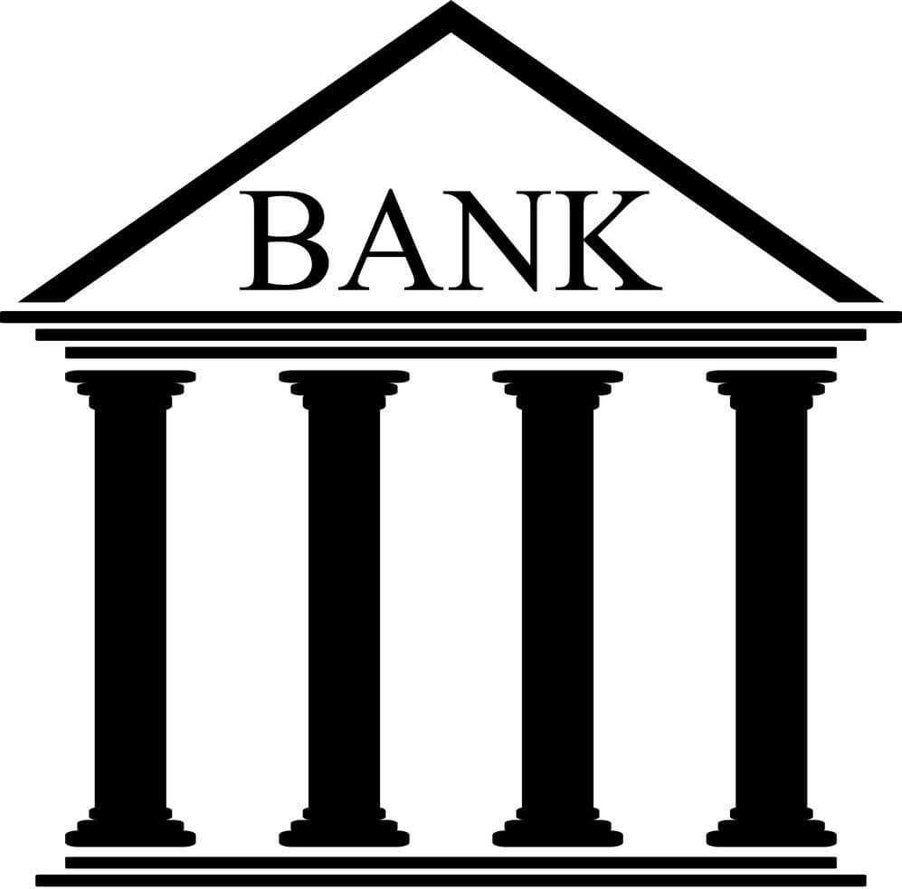 997x983 Bank Icon Vector