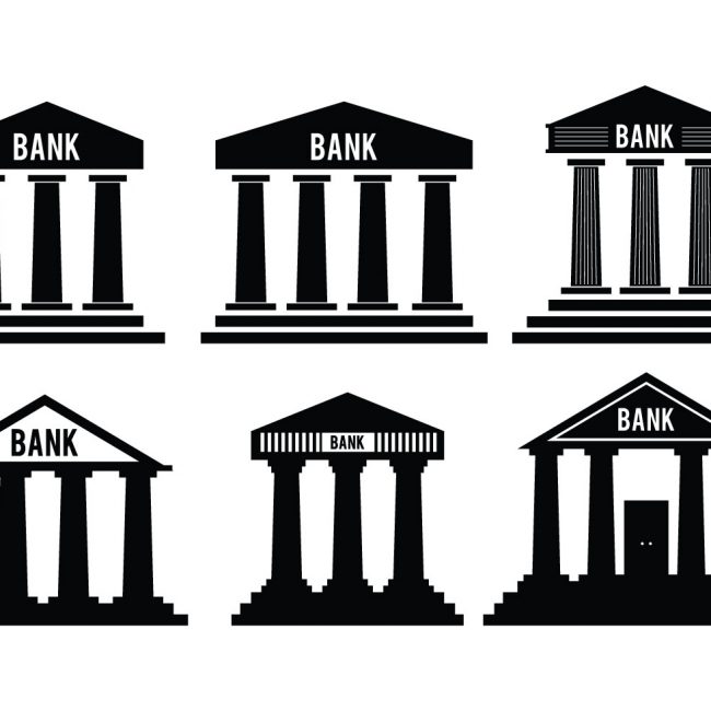 650x650 Bank Icon Vector