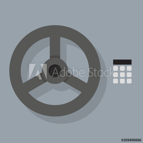 500x500 Closeup Of Bank Vault Safe Door