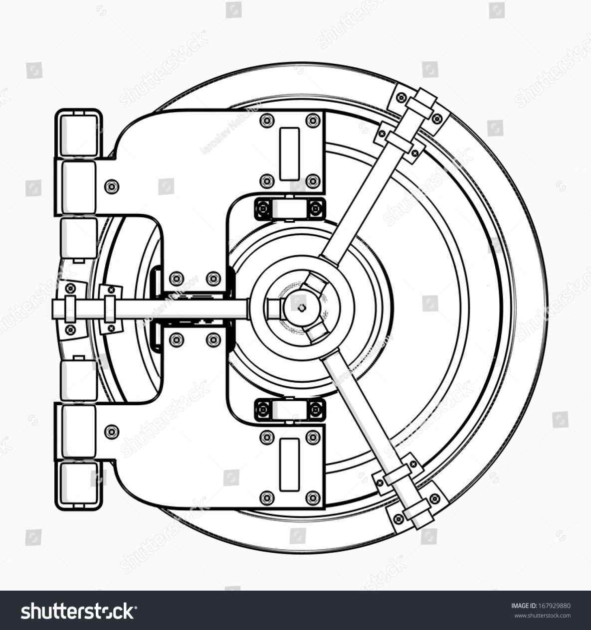 1185x1264 Flat Safe Vector Flat Vault Door Clipart Safe Vault Door Vector