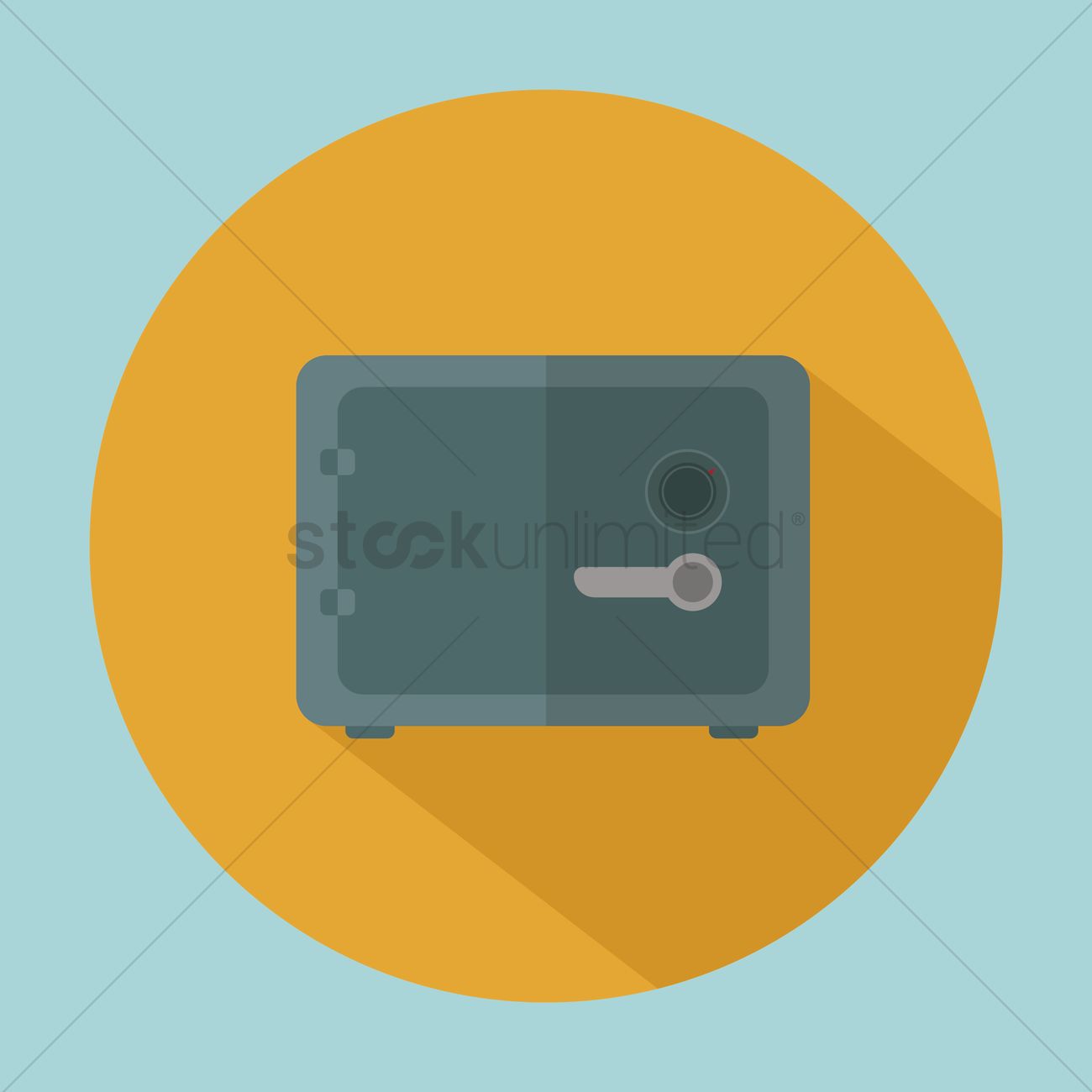 1300x1300 Free Bank Vault Vector Image