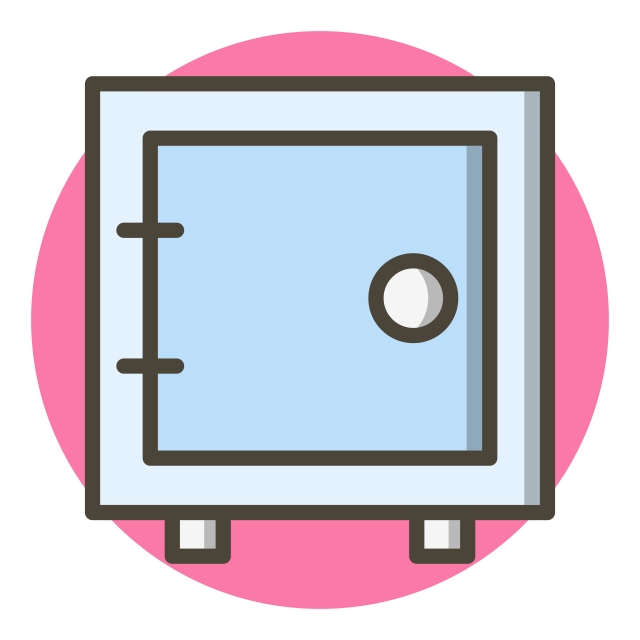 640x640 Vault Icon Design, Bank Vault Icon, Safe Icon, Locker Icon Png