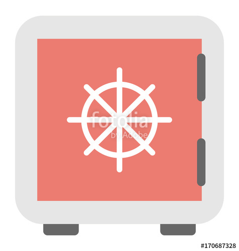 475x500 Bank Vault Vector Icon Stock Image And Royalty Free Vector