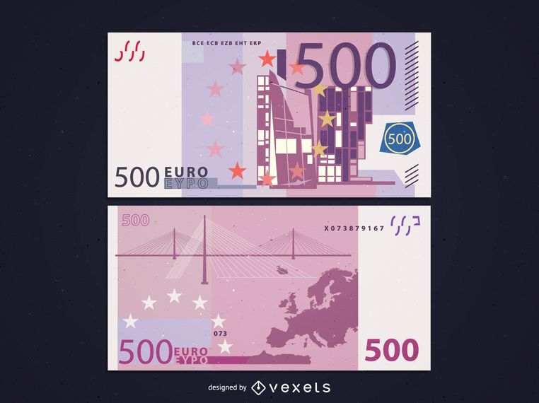 762x570 Front Back Side Of Euro Banknote