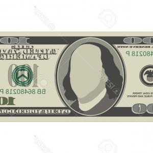 300x300 Photostock Vector One Hundred Dollar Bill Dollars Banknote Vector