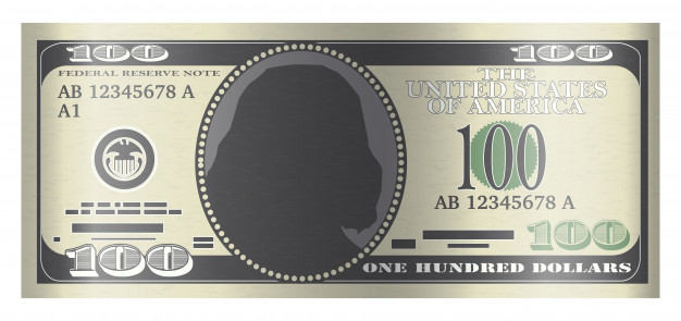 626x295 Usd Banknote Vector On White Background Vector Premium Download